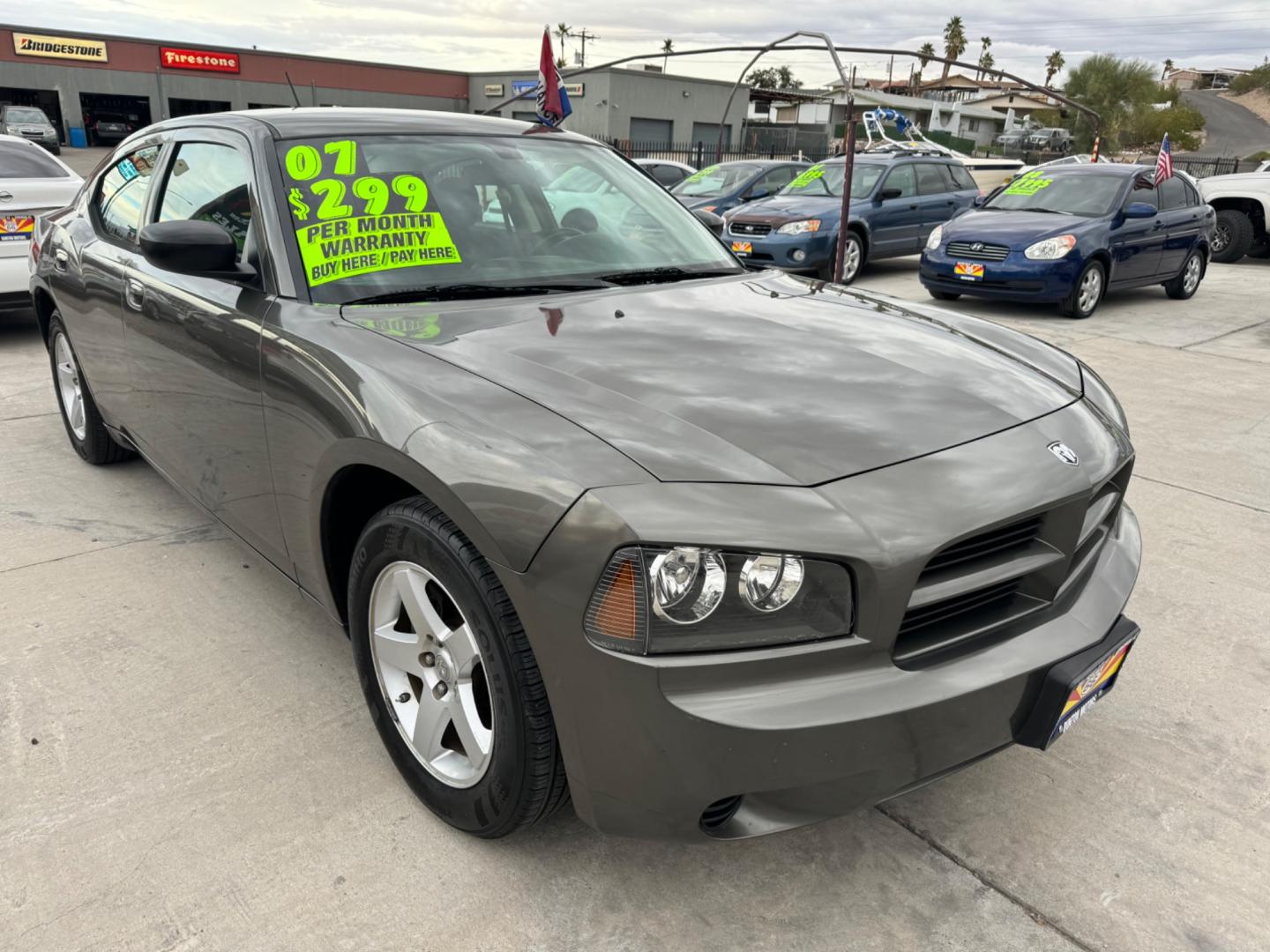 2007 Charcoal /Grey Dodge Charger , located at 2190 Hwy 95, Bullhead City, AZ, 86442, (928) 704-0060, 0.000000, 0.000000 - Photo#0